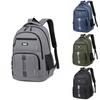 Large Capacity Unisex Oxford Backpack With Breathable Design Laptop Compartment