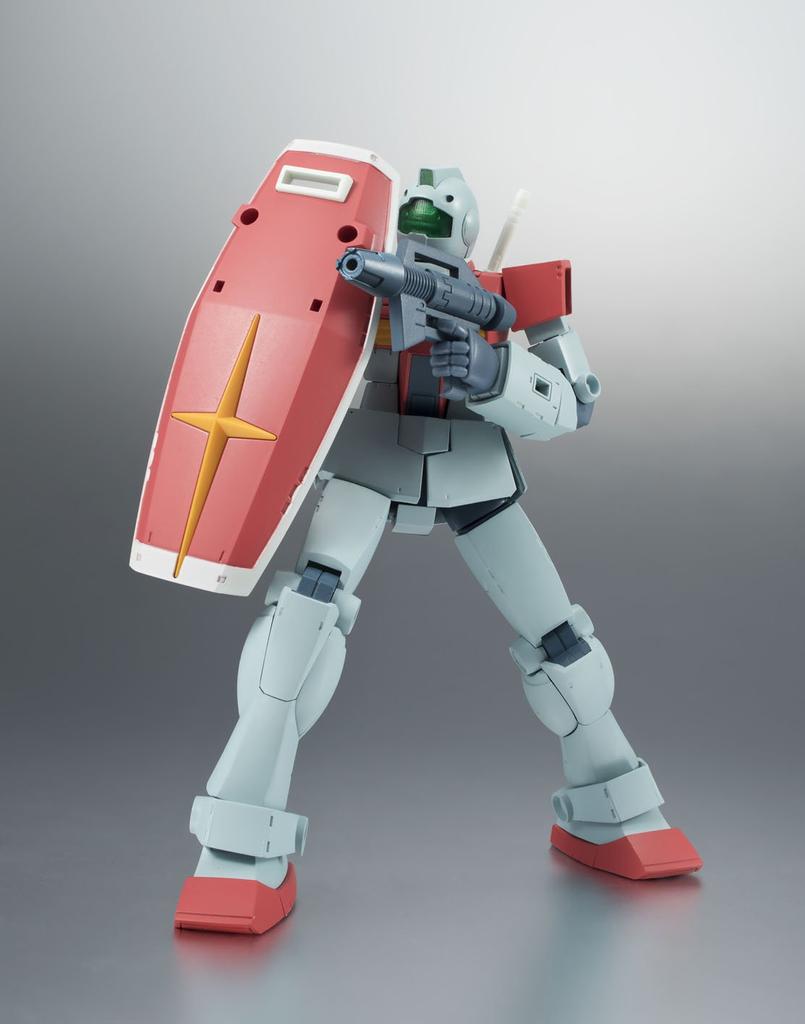 TAMASHII NATIONS ROBOT Spirits Mobile Suit Gundam Jim 125mm Painted Movable Figure BAN57300 [SIDE MS] RGM-79 Ver. A.N.I.M.E. Approx. ABS&PVC