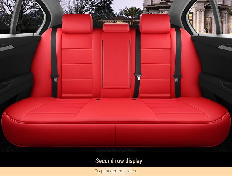 Originele Lederen Autostoelhoezen voor Diverse Modellen - Volledige Dekking Kussens