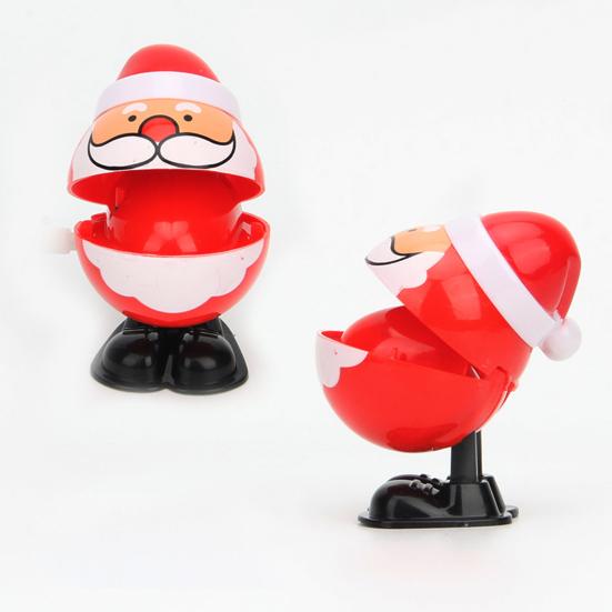 Christmas Toys Wear-resistant for Desktop Portable Christmas Themed Clockwork Toys Useful Delicate Adorable