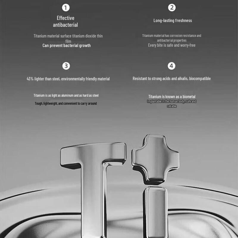 Xinke Pure Titanium Portable Thermos 200ml