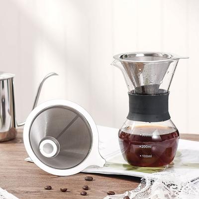 Cono Filtro Caffè Compatto Gocciolatore Acqua Calda Portatile