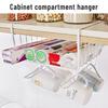 Under Shelf Basket Under Cabinet Shelf Storage Wire Basket Home Organization for Kitchen Pantry Desk Easy to Install