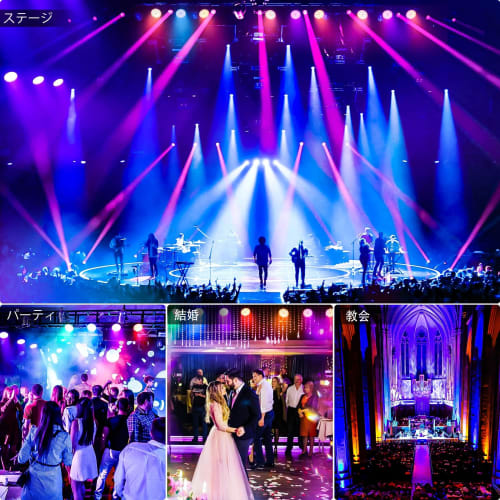 BETOPPER 54x4W 4-in-1 RGBW LED Stage Light, CRI/RA>92, High CRI, 5000 Lumens, Spotlight, Dimmable, Disco Light, Par Light, DJ Light, Party Light, Kara