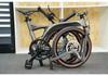 MINT 18" Folding Aluminum Bicycle, Disc Brake, 9-Speed, Shock Absorption, Commuter-Friendly