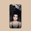 Hailee Steinfeld Glass Mobile Phone Case for Samsung Galaxy S26 S25 S24 S23 S22 S21 S20 Note20 Plus FE Ultra Colorful Cover