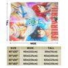 Fairy Tail Flanelldecken Superweiche Bettdecken für Wohnzimmer Reise Lustige Tagesdecke Sofabettbezug