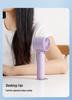Weilexing Folding Ice Pack Cooling Fan - High-Speed Turbine, Long Battery Life, USB Portable Handheld.