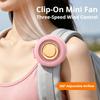 New Mini Portable Clip Fan Handheld Fan Waist Hanging Leafless Fan Small Whirlwind Fan For Daily Outdoor Travel Camping