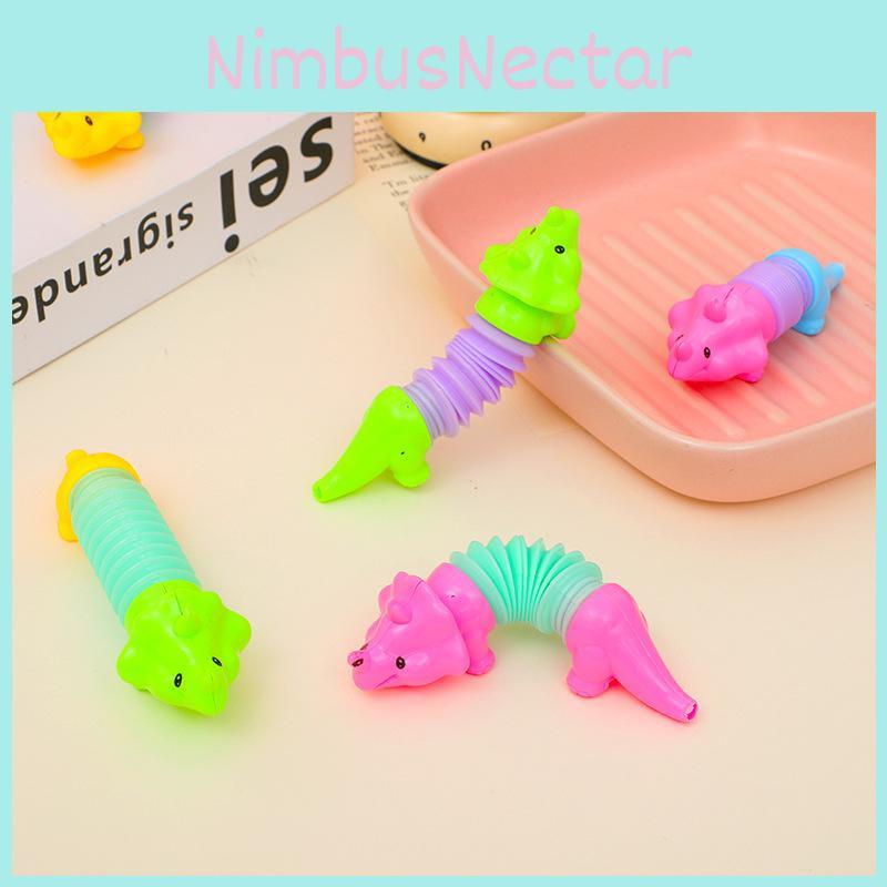 Dinosaur Shark Stretching Tube Toy With Stress Relief Animal For Kids