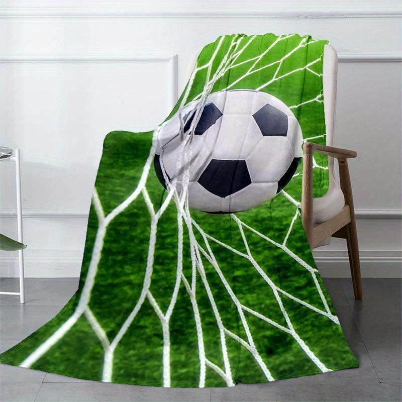 Football Blanket Soft Warm Throw Blanket Nap Blanket For Couch Sofa Office Bed Camping Travel Multipurpose Gift Blanket For All Season