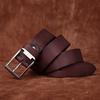 Retro Matte Old Versatile Men'S Belt Genuine Leather First Layer Cowhide Belt Men'S Casual Jeans Belt Men'S