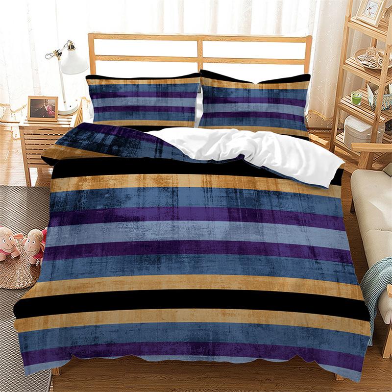 Geometric Duvet Cover Abstract Marble Bedding Set Microfiber Vintage Exotic Floral Pattern Comforter Cover Twin King Single Size