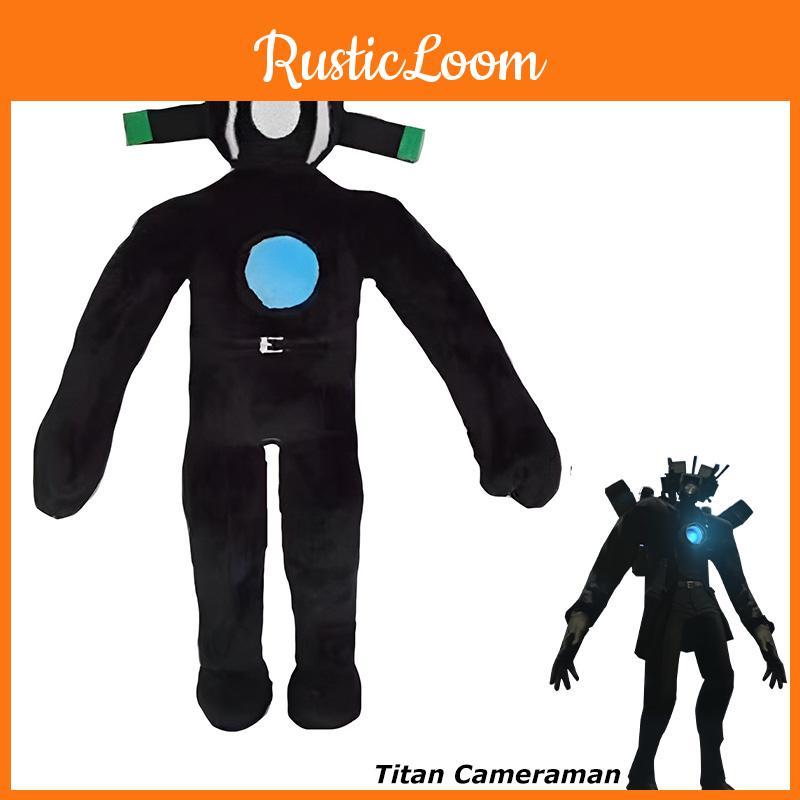 Skibidi Toilet Plush Toy Titan Cameraman Character 30cm/11.81in Soft And Adorable
