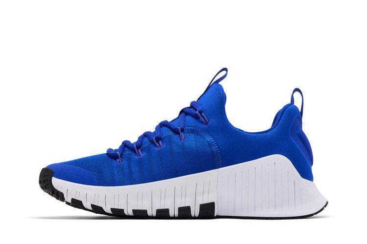 Nike Free Metcon 6 Racer Blue Sail Total Orange Black Men's Sneakers