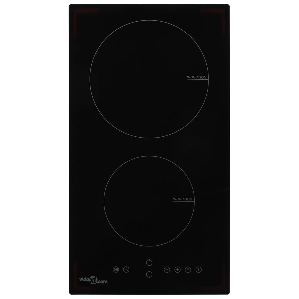 2-Zonen-Induktionskochfeld mit Glas-Touch-Bedienfeld 3500 W