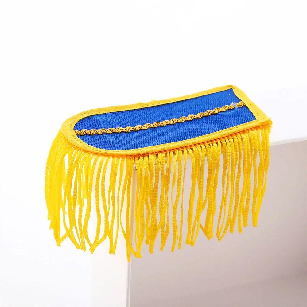 1Pair Colorful Tassel Fringe Epaulets Multipurpose Jackets Overcoats Epaulett for Drum Horn Band