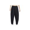 Women's Modern Fleece Mid-Rise Loose Pants Black HV1965-010