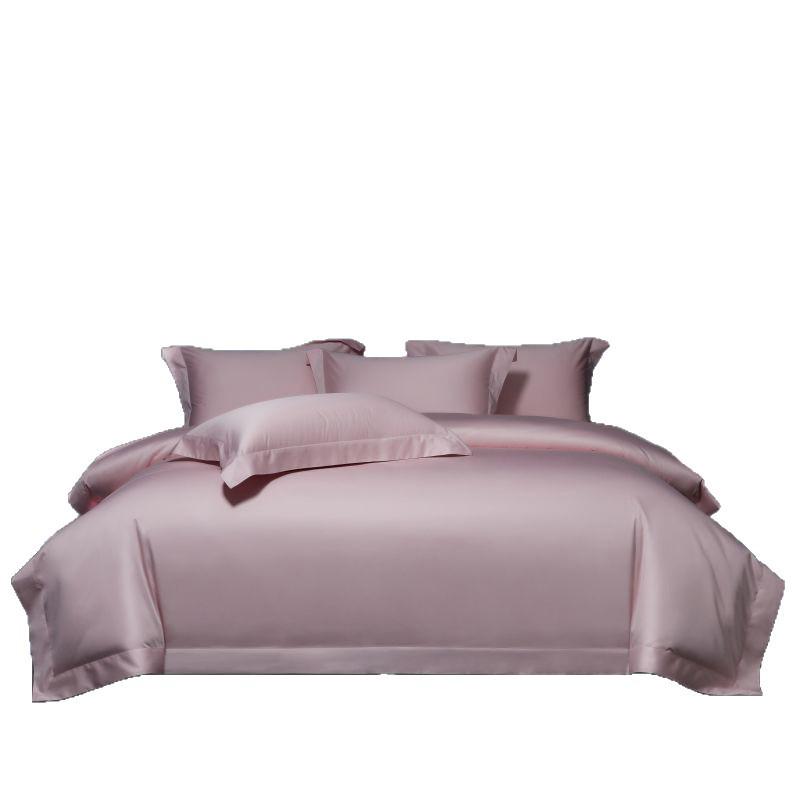 2025 High-End Long-Staple Cotton 160 Bed Sheet 4-Piece Set - Pure Cotton Duvet Cover & Fitted Sheet