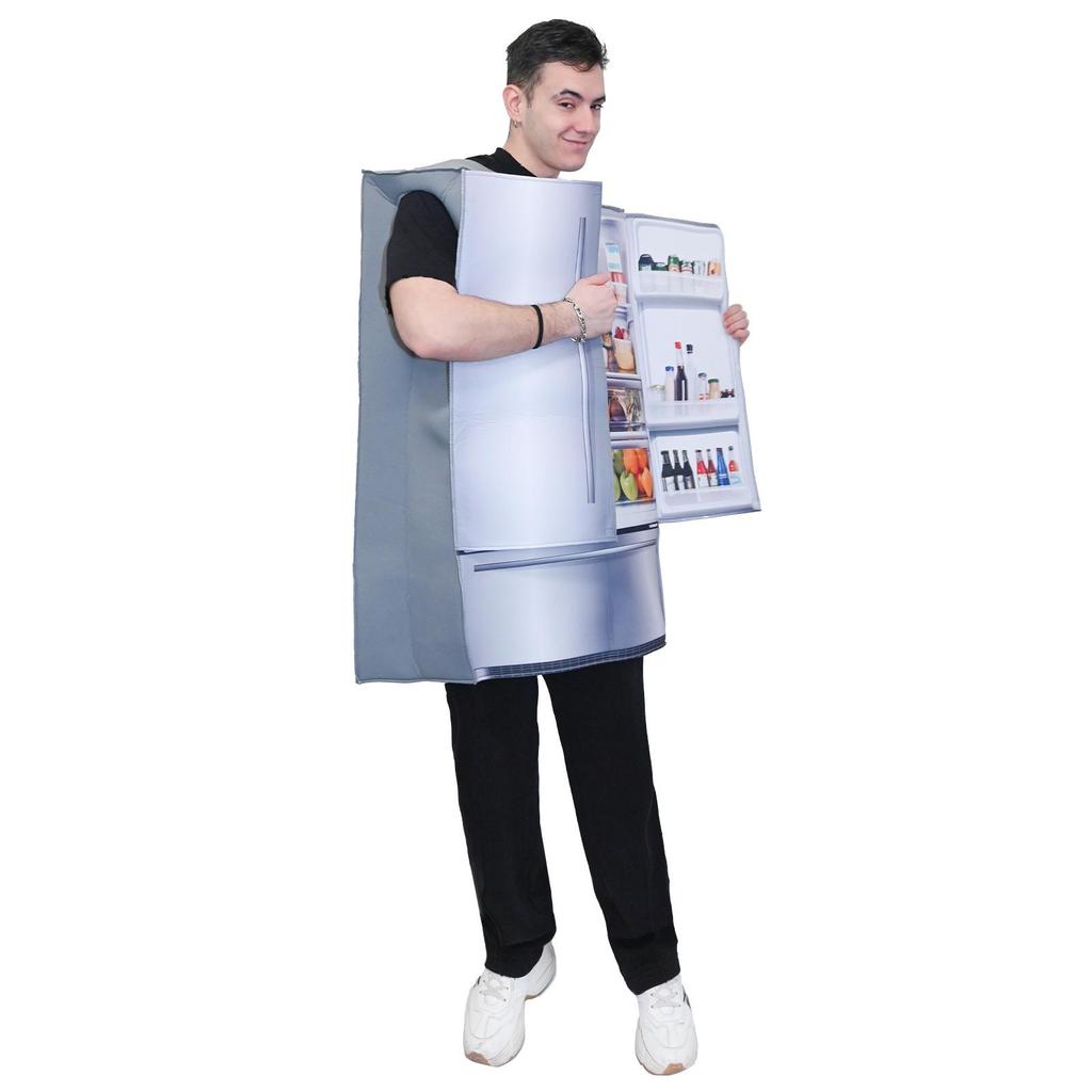 In Stock Creative Halloween Role-Playing Refrigerator Character Cosplay Costumes for Parties and Bars