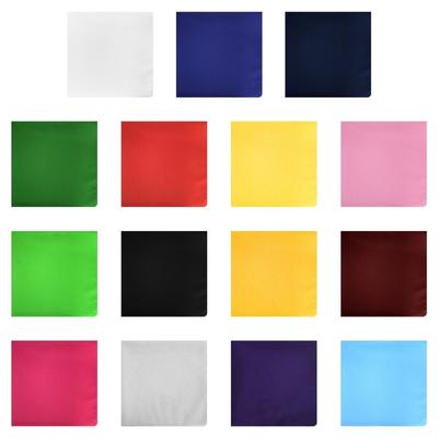 Solid Color Handkerchief for Women Wedding Handkerchief Pocket Handkerchief for Bride Groom Wedding Gift