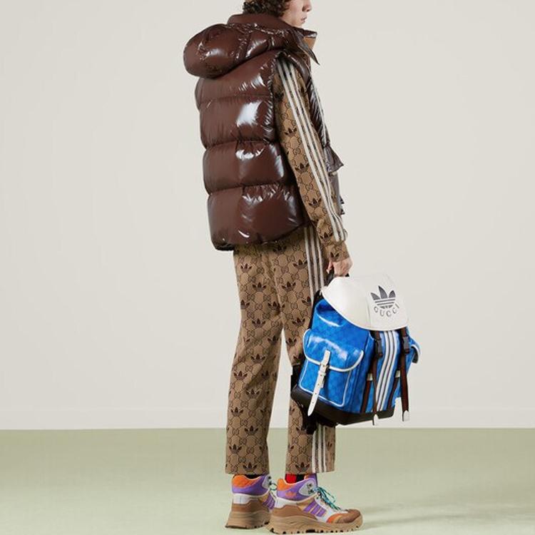 Gucci X Adidas Gg Trefoil Zip Jacket 722998-XJE1O-9742