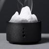Creative Ceramic Incense Burner: Thousand Li of Rivers and Mountains Design, with Lid for Sticks and Coils, Aromatherapy Home Ornament