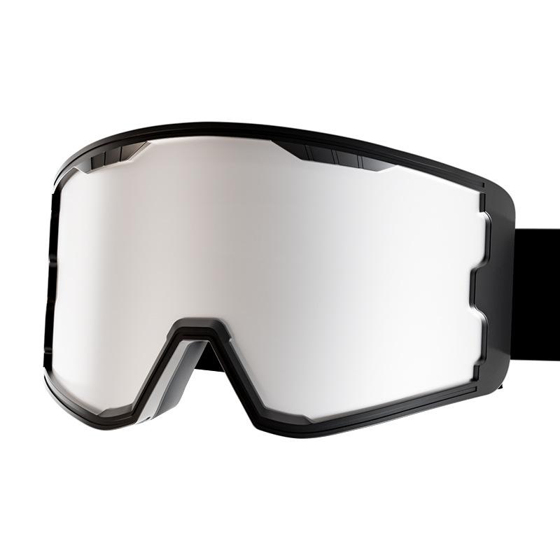 Anti-fog double-layer ski goggles, UV protection, windproof, unisex, trendy, multifunctional