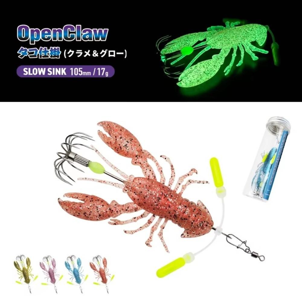 Realistic Crawfish Shape Fishing Lure Artificial Design Crayfish Lure Jig Lure  Sea Fishing