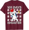 Happy 101 Days School Cute Dog 100 Days Smarter Unisex T-Shirt