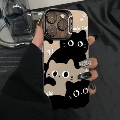 Capa de telefone colorida IMD para iPhone 11 13 16 Pro Max iPhone 14 15 Pro Max 12 13 Pro Max Samsung S24 A55 S23 A05 S25 A54 A06 S22 A15 A52S A34 A14