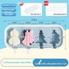 Cute Silicone Popsicle Molds Food Grade Homemade Ice Pop Stick Ice Cream Cheddar Cheese Stick Mould for Home