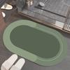 Kitchen Floor Mat Waterproof No-Slip Bathroom Absorbent Bath Mat Quick Dry Floor Mat Floor Mat Toilet Door Mat