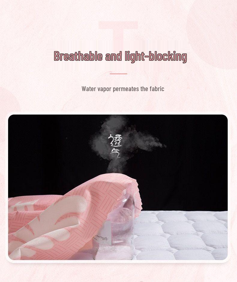 Nordic Minimalist Under-Bed and Upper Bunk Blackout Curtains - Girlish Style for Female Student Dormitories.