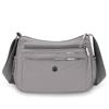 Multi-Layer Shoulder Bag Lightweight Crossbody Bag Solid Color Commuter Women's Bag