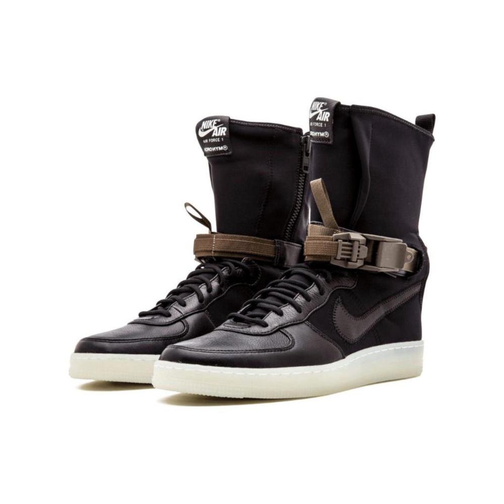 Acronym X NikeLab Air Force Downtown 1 Hi SP 'Black Crimson' Men's 649941-006