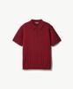 STCO Diems Ice Touch Cable Short Sleeve Knit_Red (Classic Fit)_Dktxb62Csr
