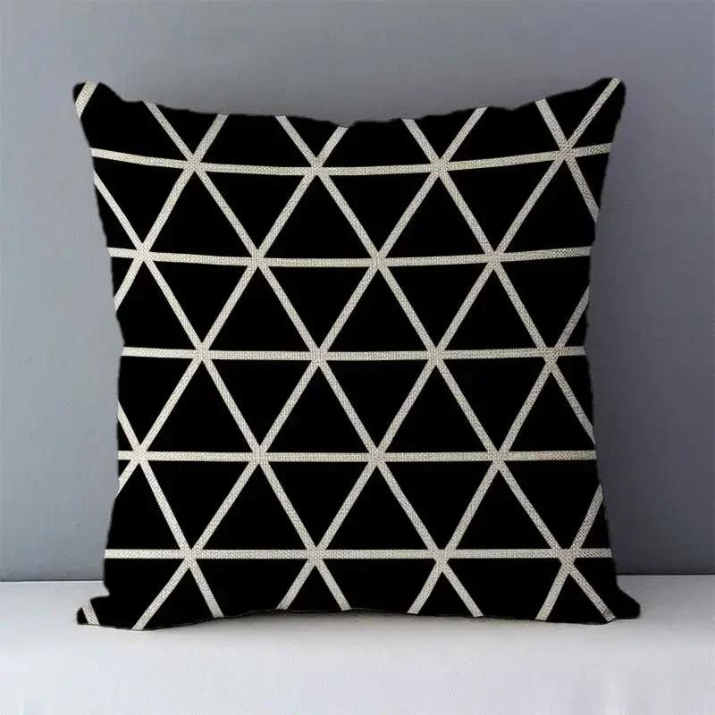 45X45cm Featured Hot Sale Geometric Cozy Cushion Cover Home Decorative Pillows Cover Square Cushion Covers Pillow Case