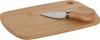 Bamboo Cheese Serving Board with Knife 12 X 20 Cm