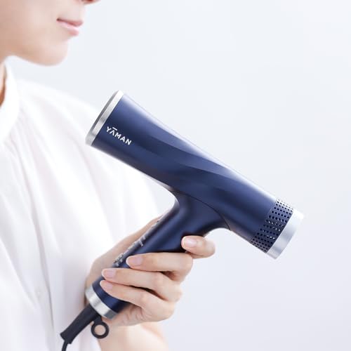 YA-MAN Lift Dryer S, High Airflow, Quick Drying, Scalp Care, YJHC1L, Navy