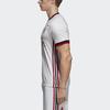 Adidas Ac Milan Away Football Sports Short Sleeve T-Shirt 2017-18 Season Fan Edition Men Tops White BR8946