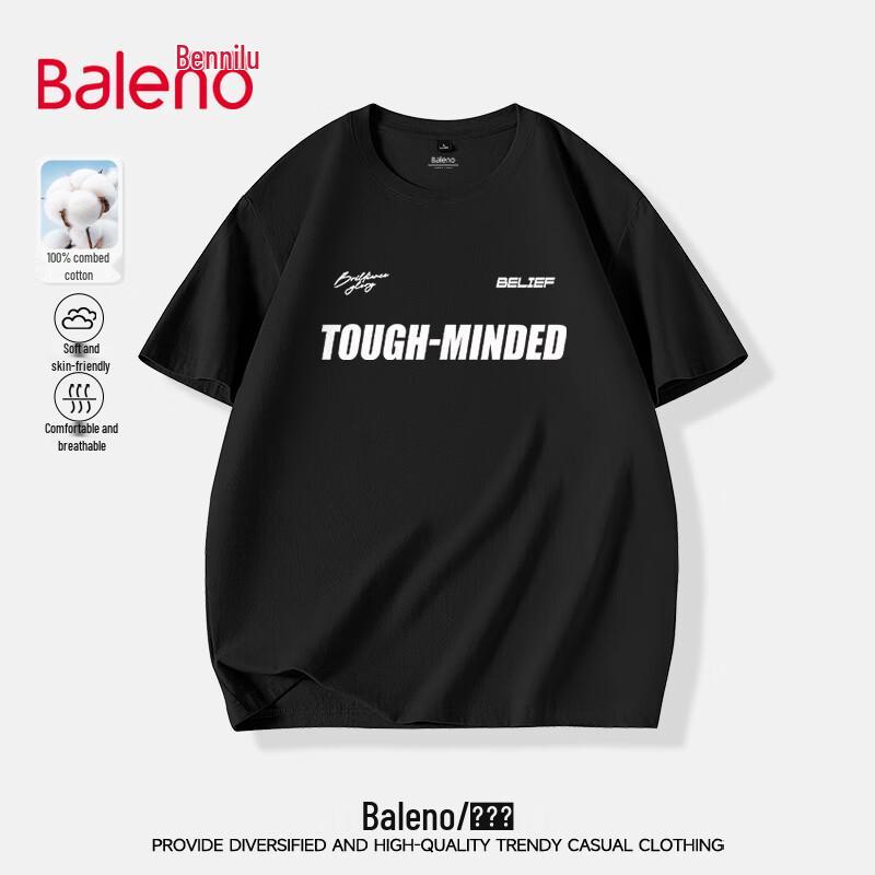 Baleno Men s Loose Fit Cotton Graphic T-Shirt