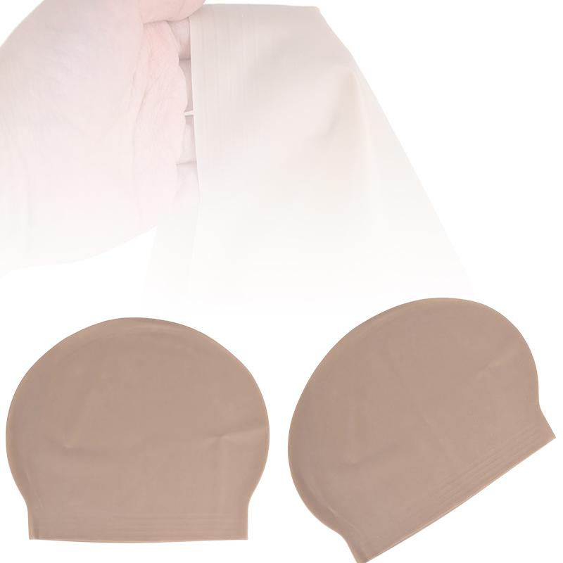 1 Stück Falsche Latex Glatze Perückenkappe Realistische Hautfarbe Unisex Skinhead Kostüm Scherz Party Requisite