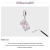 Yin Ziyun Handmade Pink Tarot Lover Pendant with Drip Glue Beads