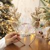 Christmas Hats Christmas Hairpin Decoration Party Headwear Cute Deer Headband Kawaii Hair Accessorie Navidad