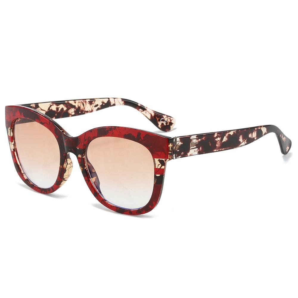 Women Trendy Oversized Near Far Eyeglasses Blue Light Blocking Presbyopia Sunglasses Men Large Frame Bifocal Reading Glasses