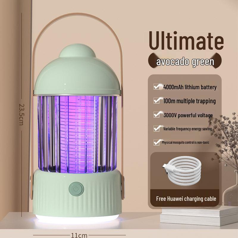 USB Rechargeable Outdoor and Indoor Electric Mosquito Killer Lamp and Repellent Trap