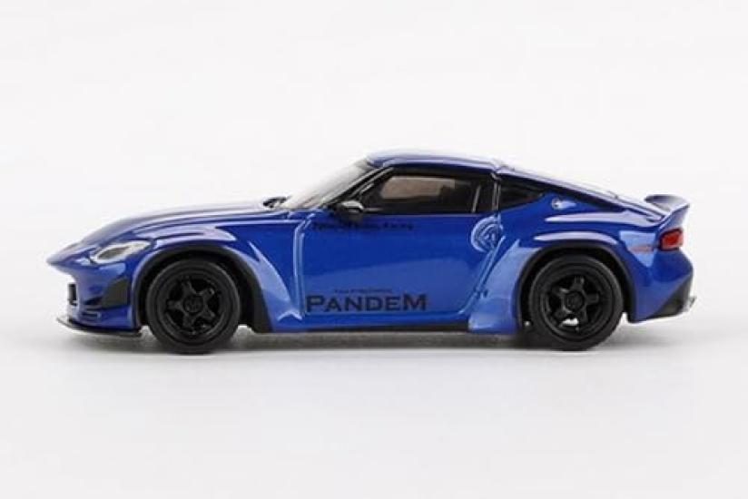 MINI GT 164 Pandem Nissan Z Seiran Blue (Pravostranné řízení) Dokončený produkt