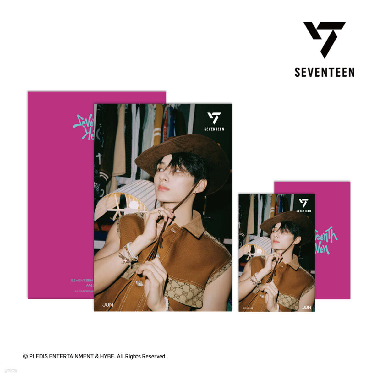 

[SEVENTEEN - SEVENTEENTH HEAVEN] 3D Lenticular Postcard [AM 5:26 ver.][Jun ver.]