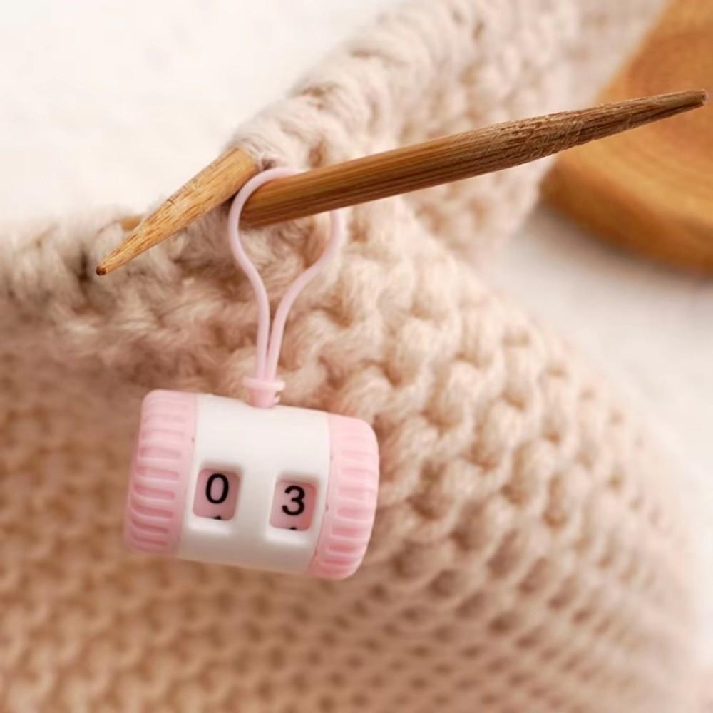 Manual Tally Counter Crochet Mini Tally Row Crochet Portable Knitting Row Counter Sewing Tools